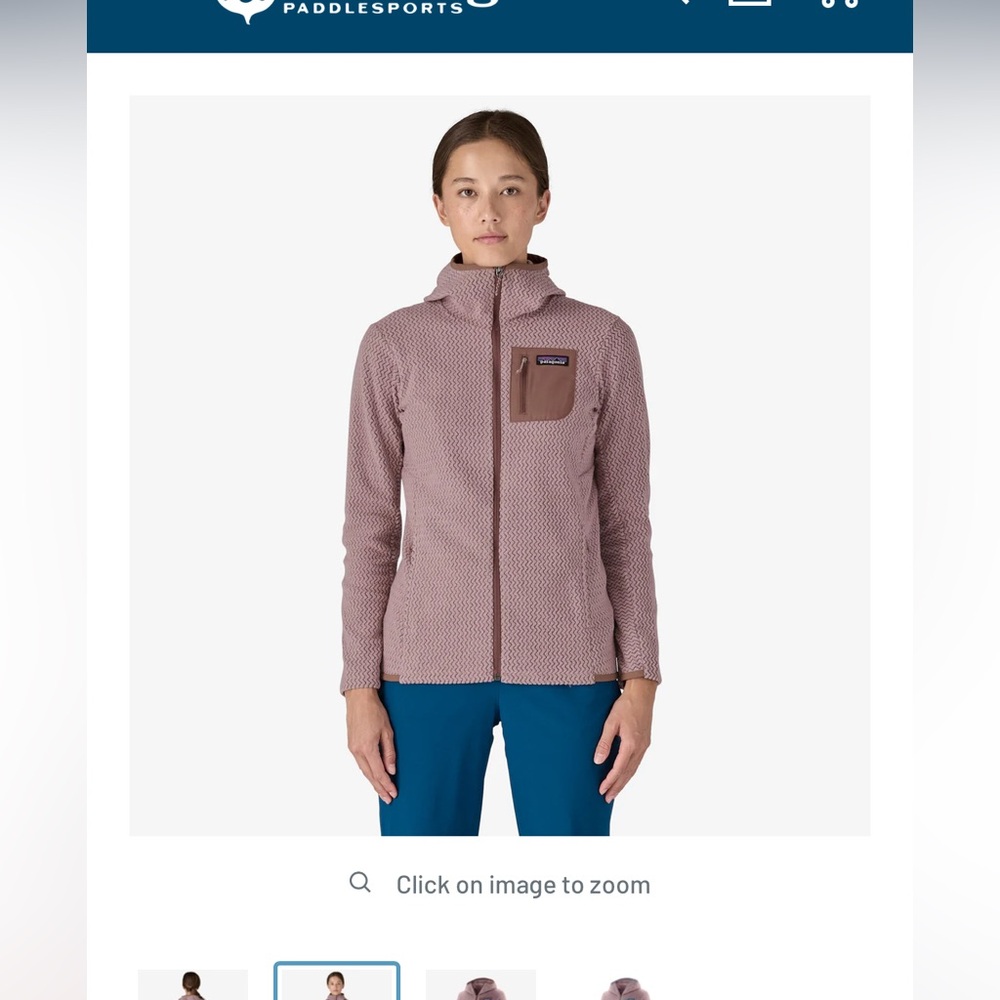 NWT women’s Patagonia R1 Air full zip hoodie